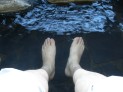 足湯なう（笑）